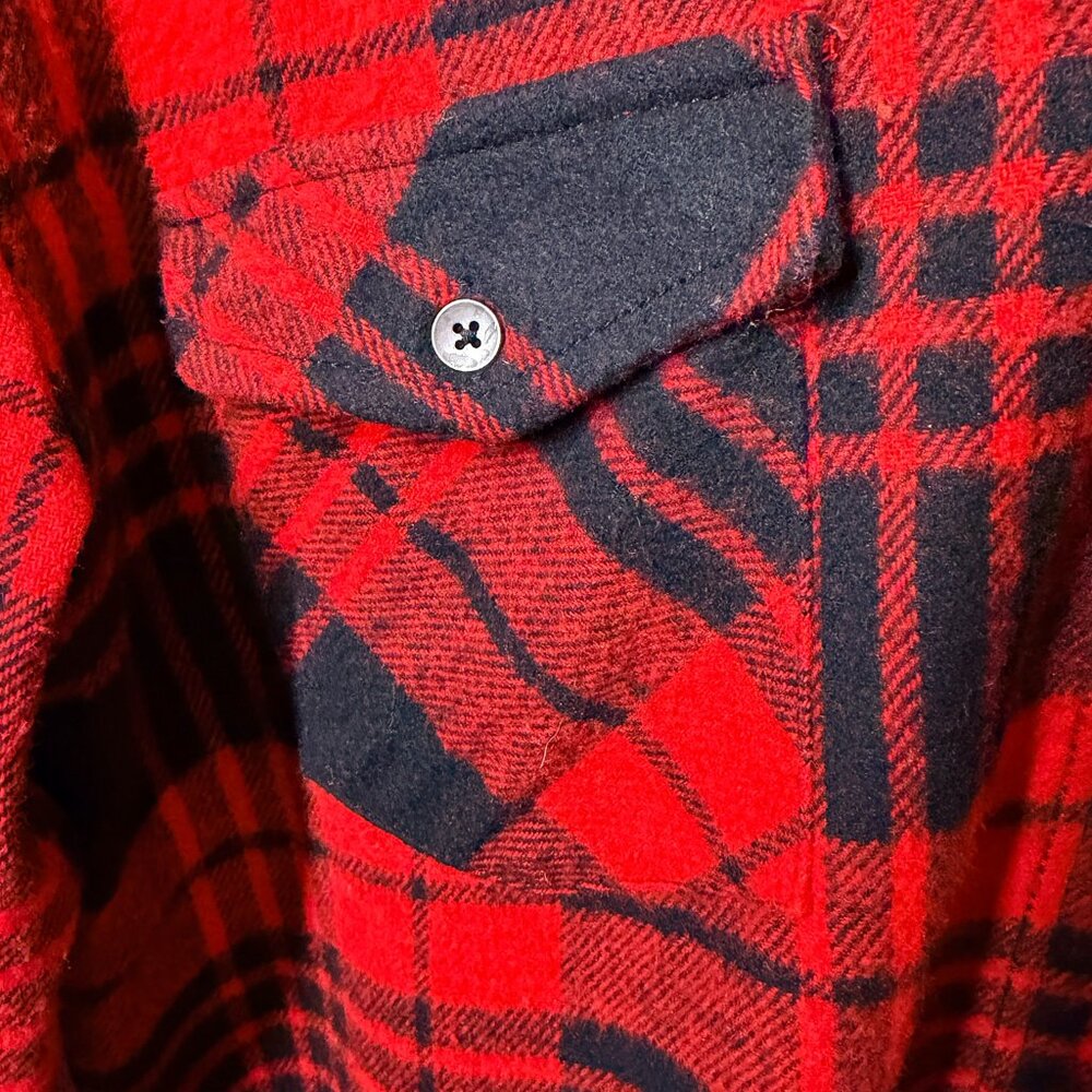 Impure Alternative Basic - Red Plaid Flannel Size… - image 3